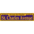 St. Charles Avenue Purple Novelty Narrow Sticker Decal