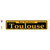 Toulouse Yellow Novelty Narrow Sticker Decal