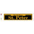 St. Peter Yellow Novelty Narrow Sticker Decal