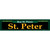 St. Peter Green Novelty Narrow Sticker Decal