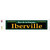 Iberville Green Novelty Narrow Sticker Decal