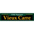 Vieux Carre Green Novelty Narrow Sticker Decal