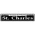 St. Charles Novelty Narrow Sticker Decal
