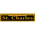 St. Charles Yellow Novelty Narrow Sticker Decal