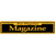 Magazine Yellow Novelty Narrow Sticker Decal