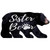 Sister Paw Novelty Bear Sticker Decal