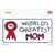 Worlds Greatest Mom Novelty Sticker Decal