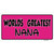 Worlds Greatest Nana Novelty Sticker Decal