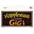 Happiness Is Being Gigi Novelty Sticker Decal
