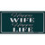 Happy Wife Happy Life Novelty Sticker Decal