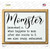 Momster Definition Novelty Rectangle Sticker Decal