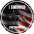 I Survived Novelty Circle Sticker Decal