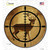 Deer Hunter Novelty Circle Sticker Decal