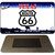 Route 66 On Texas Novelty Metal Magnet M-2109
