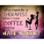 Coffee And Hair Stylist Novelty Rectangle Sticker Decal