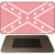 Confederate Flag Pink Novelty Metal Magnet M-1525