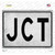 JCT Novelty Rectangle Sticker Decal