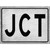 JCT Novelty Rectangle Sticker Decal