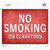 No Smoking On Elevators Novelty Rectangle Sticker Decal