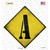 Letter A Xing Novelty Diamond Sticker Decal