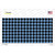 Light Blue Black Houndstooth Novelty Sticker Decal