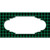 Green Black Houndstooth Scallop Center Novelty Sticker Decal