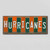 Hurricanes Team Colors College Fun Strips Novelty Wood Sign WS-932