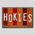 Hokies Team Colors College Fun Strips Novelty Wood Sign WS-952