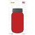 Red Novelty Mason Jar Sticker Decal