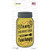 I Was Hungry Yellow Novelty Mason Jar Sticker Decal