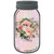 Pink Bouquet With Music Novelty Mason Jar Sticker Decal