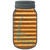 Simply Blessed Corrugated Orange Novelty Mason Jar Sticker Decal