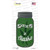 Get High Alaska Green Novelty Mason Jar Sticker Decal