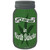 Get High North Dakota Green Novelty Mason Jar Sticker Decal