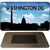 Washington DC Silhouette Novelty Metal Magnet M-8705