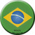 Brazil Country Novelty Circle Coaster Set of 4