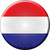 Netherlands Country Novelty Circle Coaster Set of 4