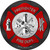 Firefighter Novelty Circle Coaster Set of 4