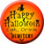 Happy Halloween Novelty Circle Coaster Set of 4