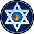 Hanukkah Star And Dreidel Novelty Circle Coaster Set of 4
