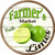 Farmers Market Limes Novelty Circle Coaster Set of 4