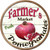 Farmers Market Pomegranates Novelty Circle Coaster Set of 4