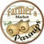 Farmers Market Parsnips Novelty Circle Coaster Set of 4