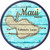 Maui Hawaii Map Novelty Circle Coaster Set of 4