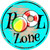 Pool Zone Novelty Circle Coaster Set of 4