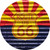 Route 66 Arizona Flag Novelty Circle Coaster Set of 4