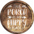 Porch Is My Happy Place Novelty Circle Coaster Set of 4