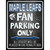 Maple Leafs Metal Novelty Parking Sign