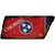 Lynchburg Tennessee Flag Novelty Rusty Effect Metal Tennessee License Plate Tag