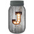 J Bulb Lettering Novelty Mason Jar Sticker Decal